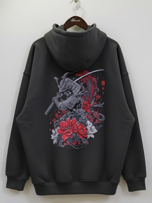 Samurai Bloom – Unisex Oversized Hoodie