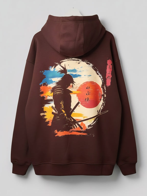 Shadow Samurai – Oversized Japanese Hoodie