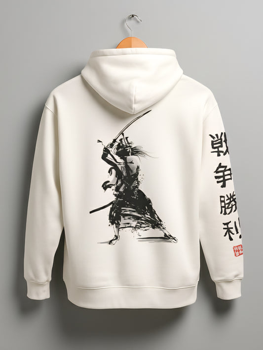 White Ronin – Unisex Oversized Hoodie