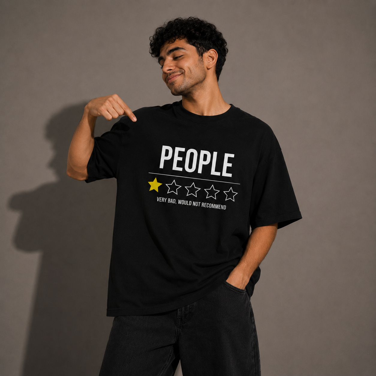 People – Unisex Oversized Tee