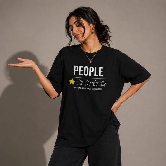 People – Unisex Oversized Tee