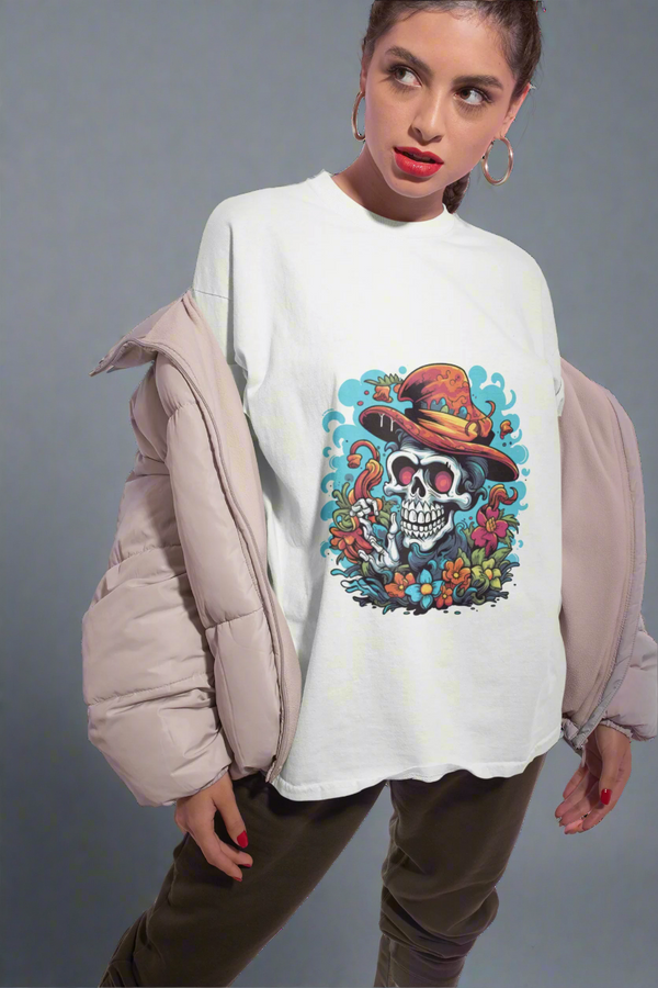 Wicked Bloom – Unisex Oversized Fantasy Tee